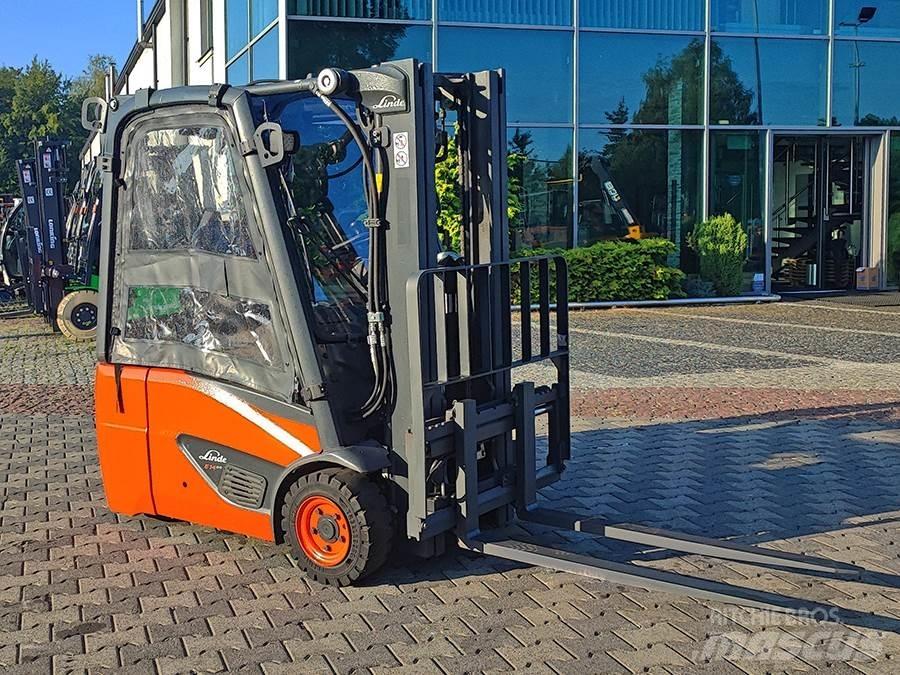 Linde E14-02 شاحنات ذات رافعات شوكية تعمل بالكهرباء
