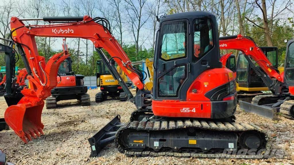 Kubota U 55-4 حفارات صغيرة أقل من 7 طن (حفارات صغيرة)