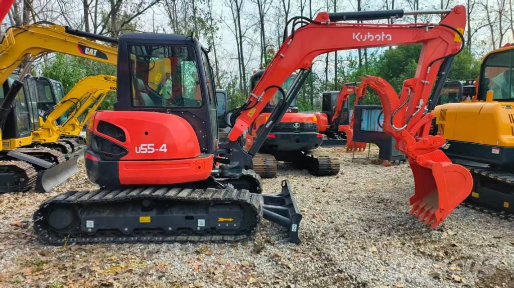 Kubota U 55-4 حفارات صغيرة أقل من 7 طن (حفارات صغيرة)