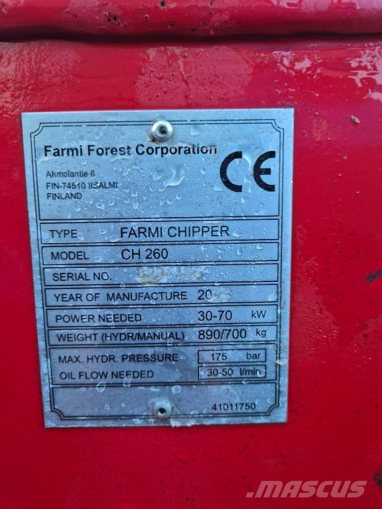 Farmi Forest CH 260 ماكينات زراعية أخرى