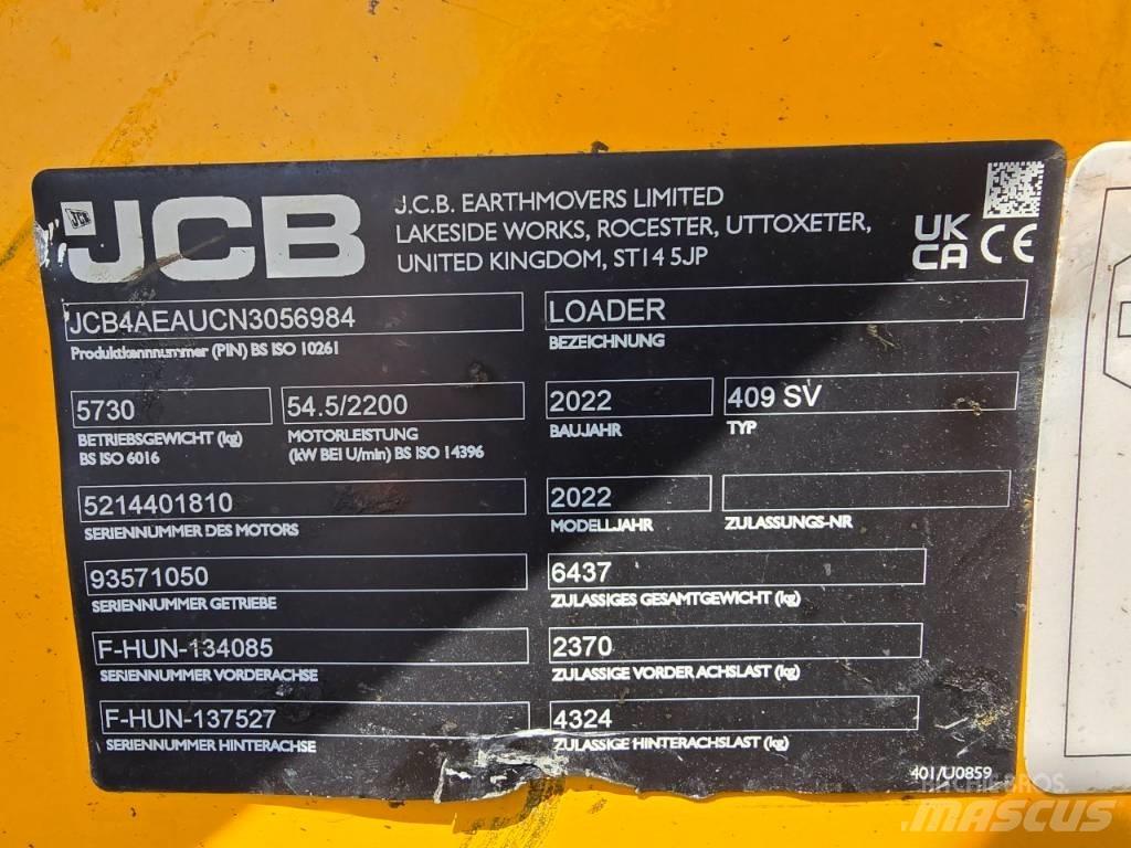JCB 409SV لوادر بعجل