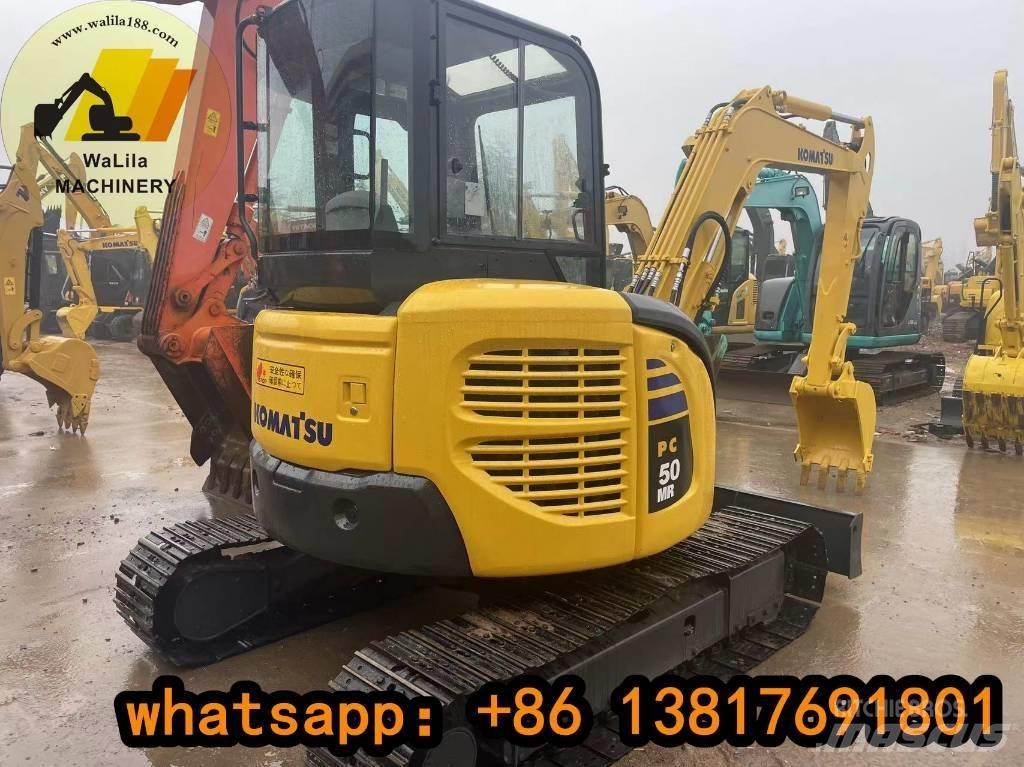 Komatsu PC 50 MR حفارات صغيرة أقل من 7 طن (حفارات صغيرة)