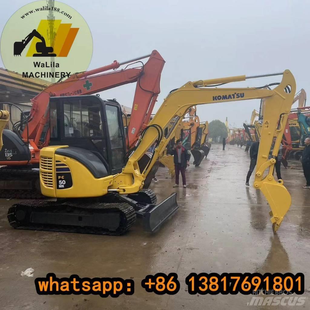 Komatsu PC 50 MR حفارات صغيرة أقل من 7 طن (حفارات صغيرة)