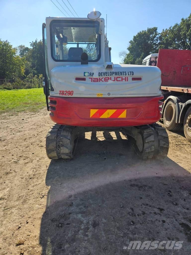 Takeuchi TB 290 حفارات وسط 7 طن - 12 طن