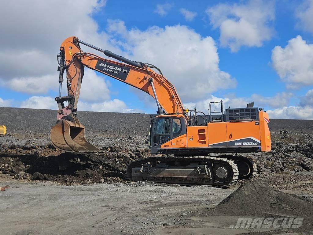 Doosan DX800LC-7 حفارات زحافة