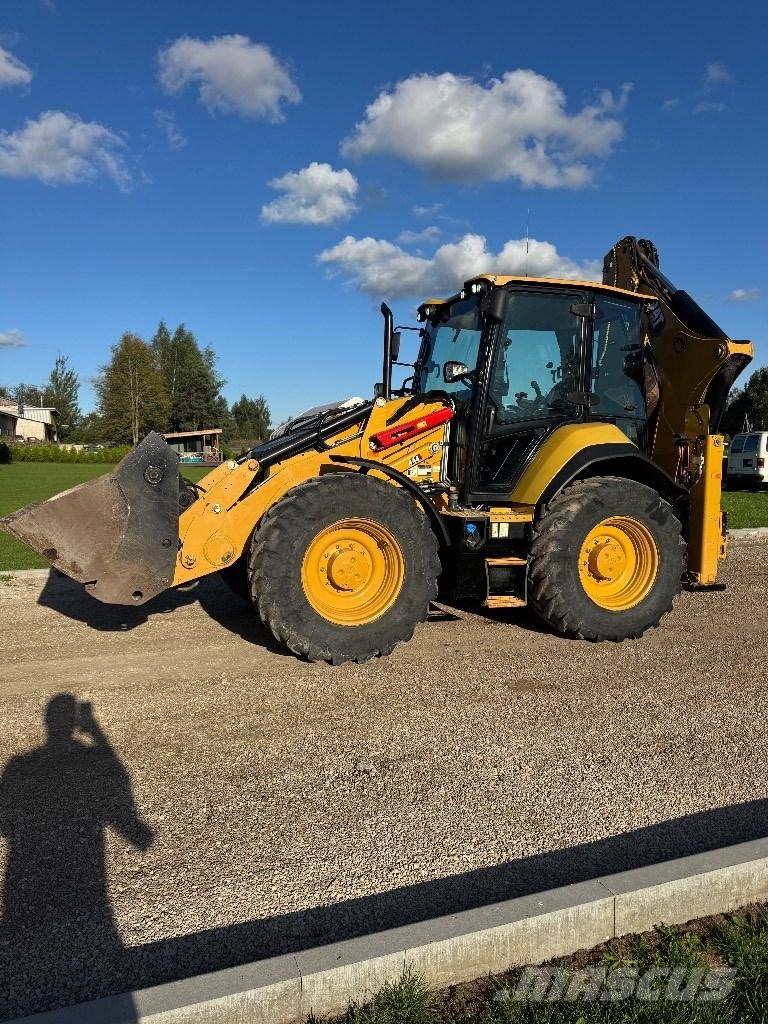 CAT 444 لوادر ذات جرافات عكسية
