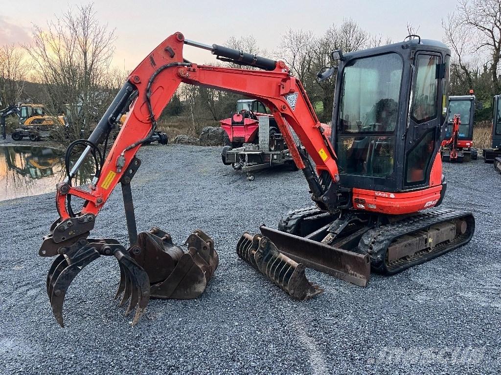 Kubota U 25-3 حفارات صغيرة أقل من 7 طن (حفارات صغيرة)