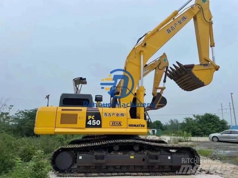 Komatsu PC450-8 حفارات زحافة