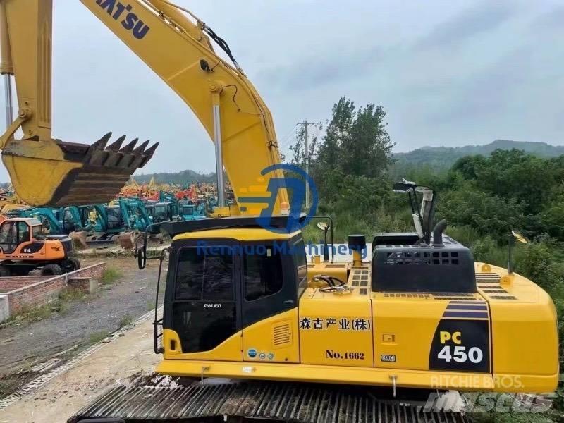 Komatsu PC450-8 حفارات زحافة