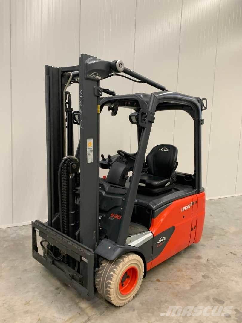 Linde E20L شاحنات ذات رافعات شوكية تعمل بالكهرباء