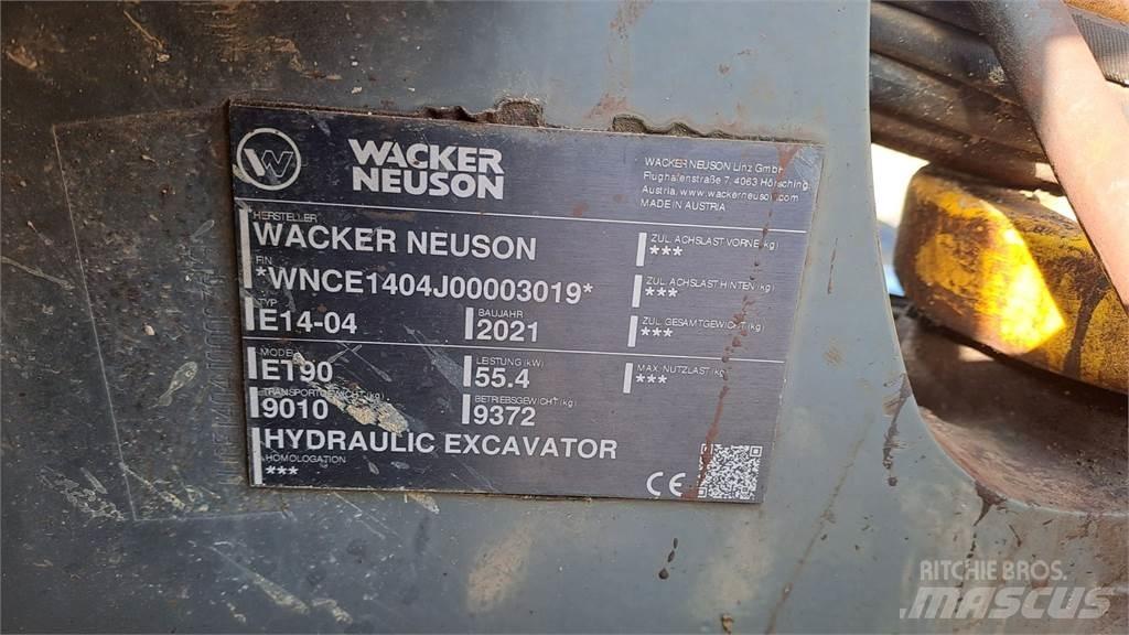 Wacker Neuson ET90 حفارات زحافة