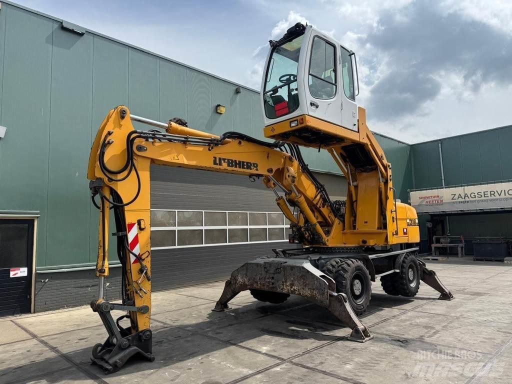 Liebherr A 316 مناولات المخلفات / مناولات صناعية