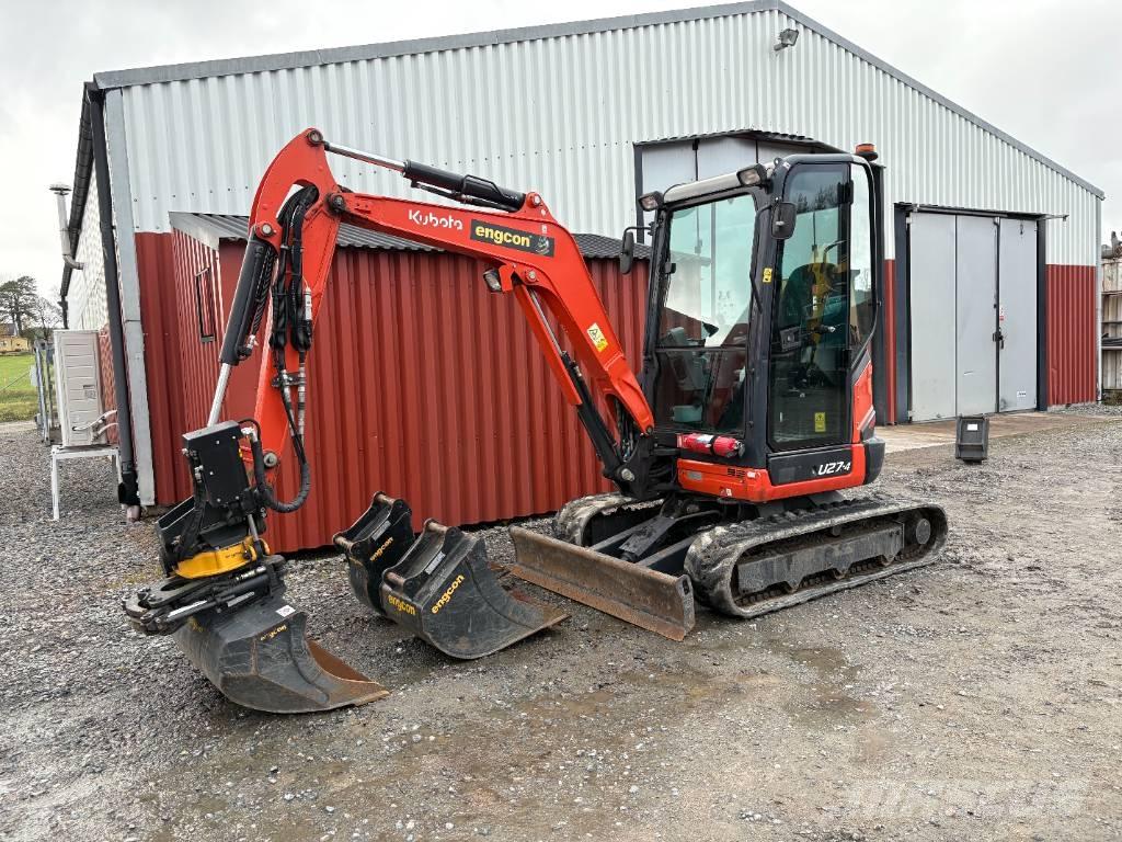 Kubota U27-4 حفارات صغيرة أقل من 7 طن (حفارات صغيرة)