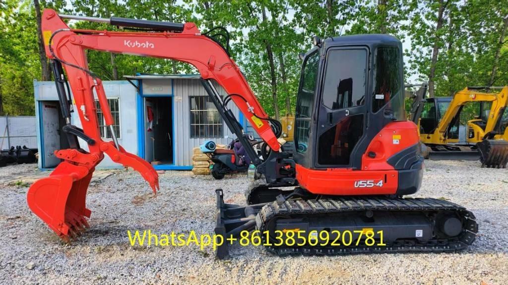 Kubota U 55-4 حفارات صغيرة أقل من 7 طن (حفارات صغيرة)