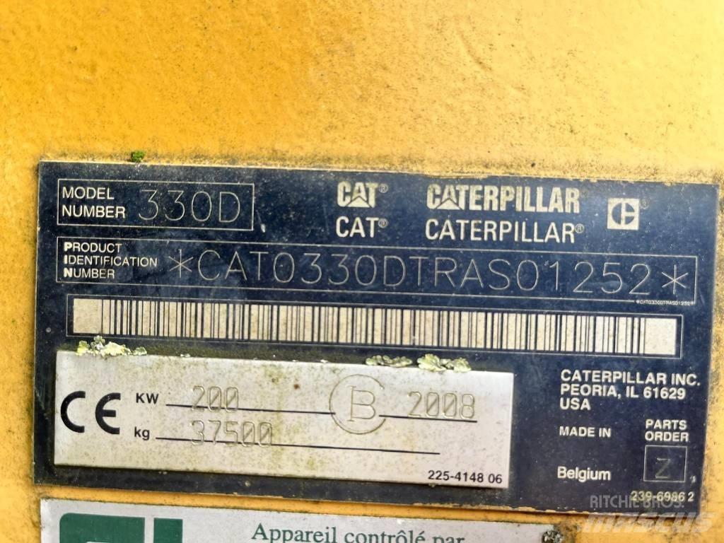 CAT 330 D L حفارات زحافة