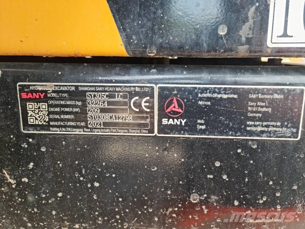Sany SY 305 CLC حفارات هدم