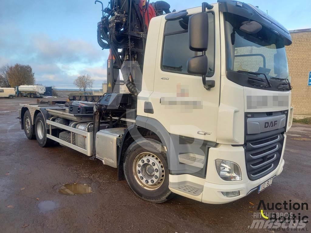 DAF CF 450 FAR شاحنات الرافعات الخطافية
