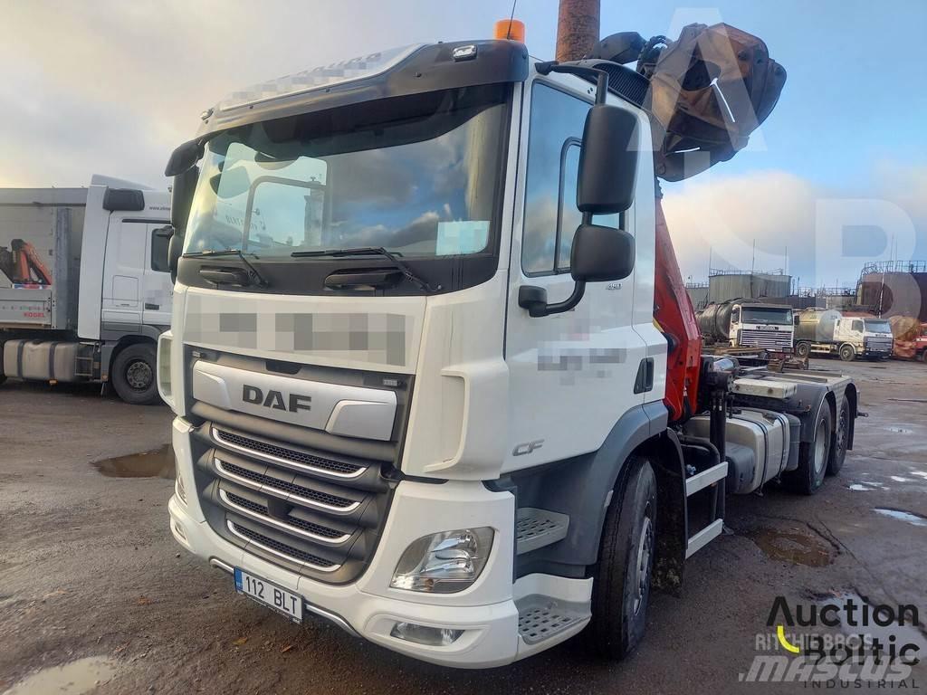 DAF CF 450 FAR شاحنات الرافعات الخطافية