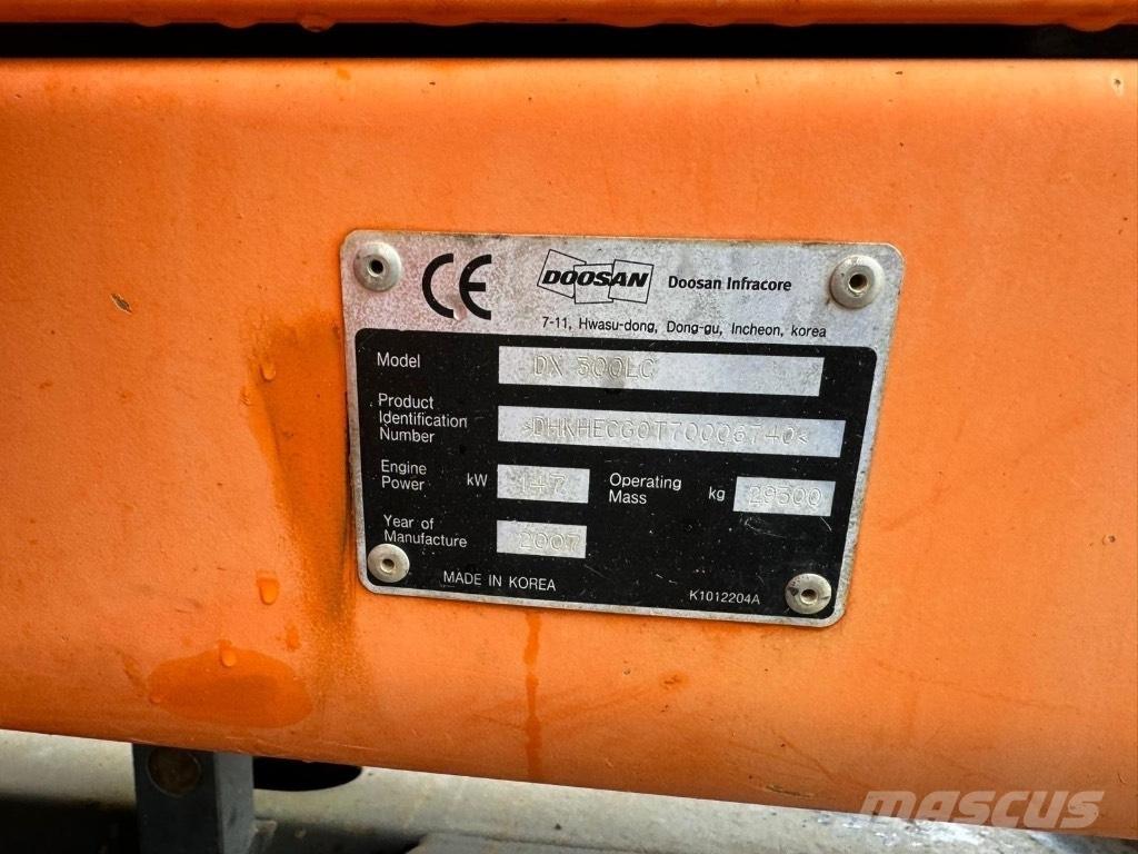 Doosan DX 140 حفارات بعجل