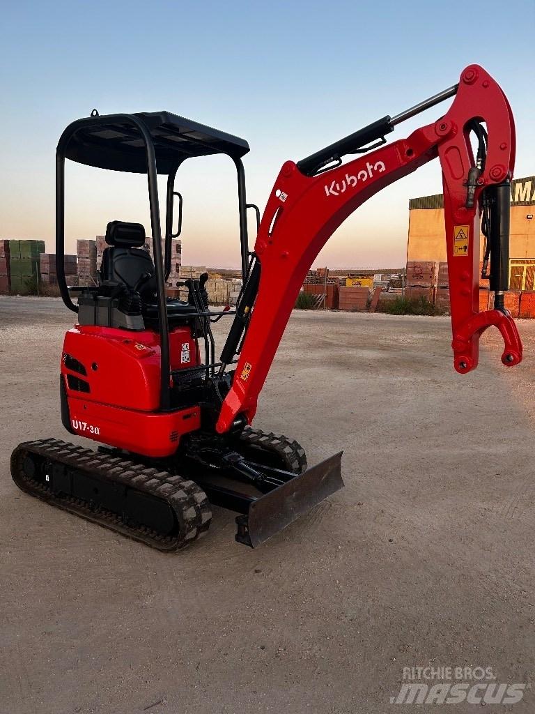 Kubota U 17-3 حفارات صغيرة أقل من 7 طن (حفارات صغيرة)