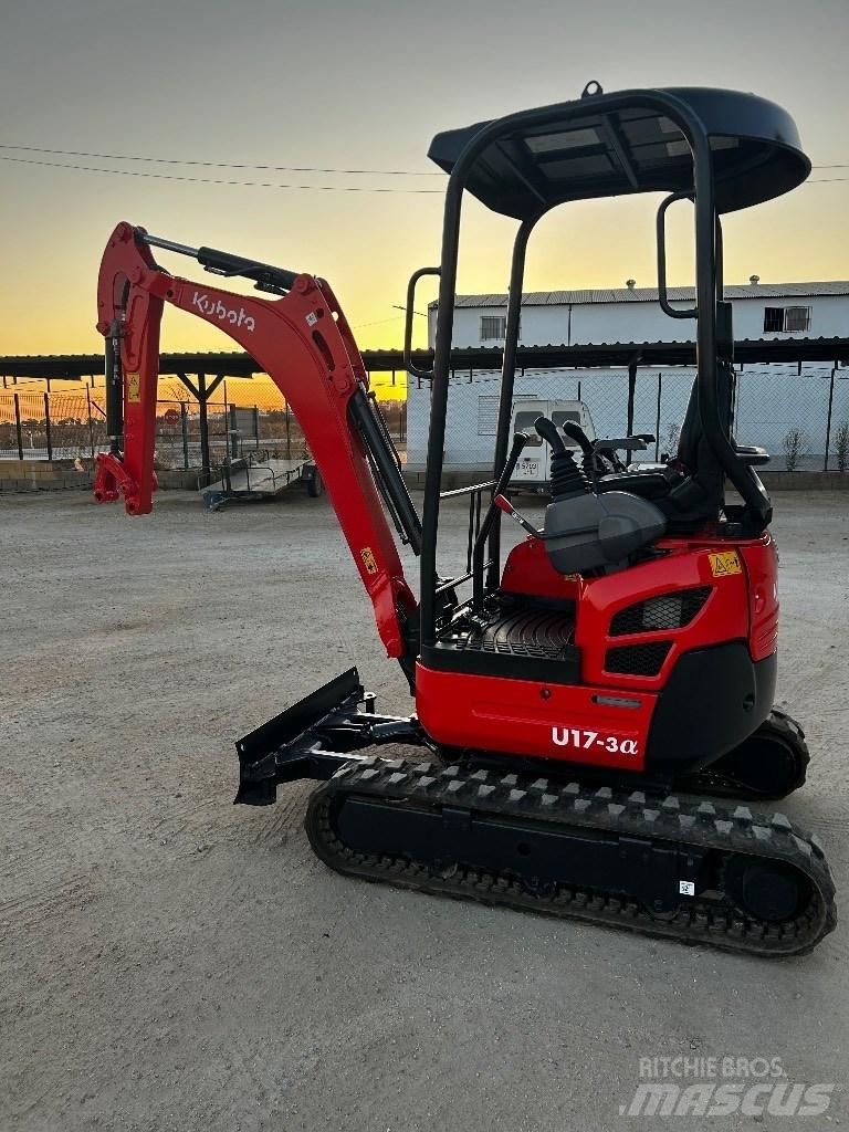 Kubota U 17-3 حفارات صغيرة أقل من 7 طن (حفارات صغيرة)