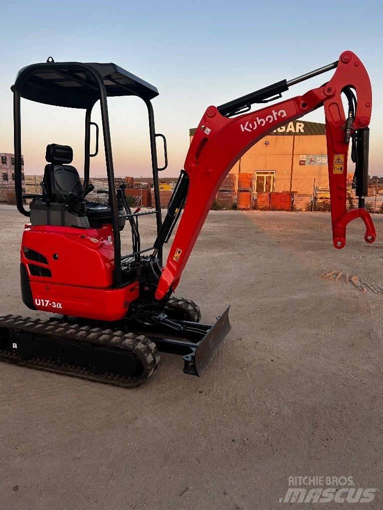 Kubota U 17-3 حفارات صغيرة أقل من 7 طن (حفارات صغيرة)