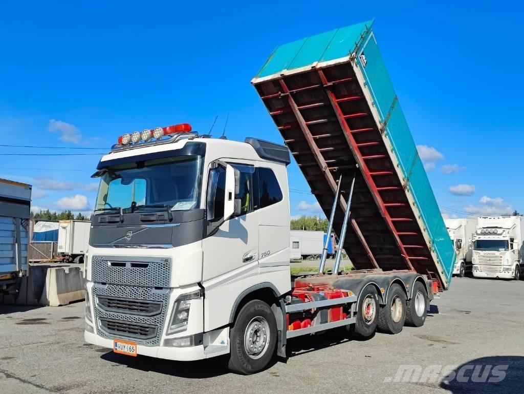 Volvo FH 16 750 شاحنات قلابة
