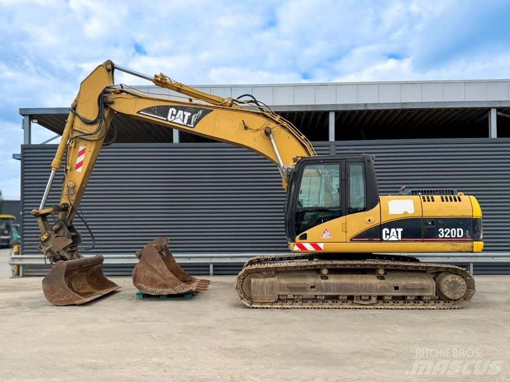 CAT 320 DL حفارات زحافة