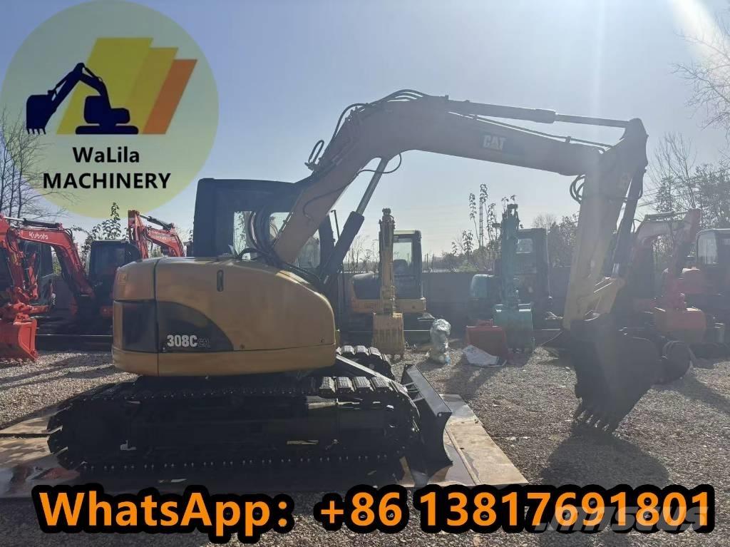 CAT 308 C CR حفارات وسط 7 طن - 12 طن
