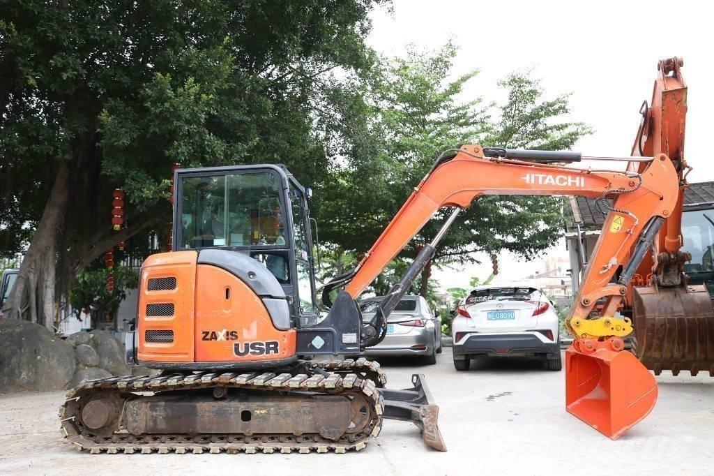 Hitachi ZX 55 USR حفارات صغيرة أقل من 7 طن (حفارات صغيرة)