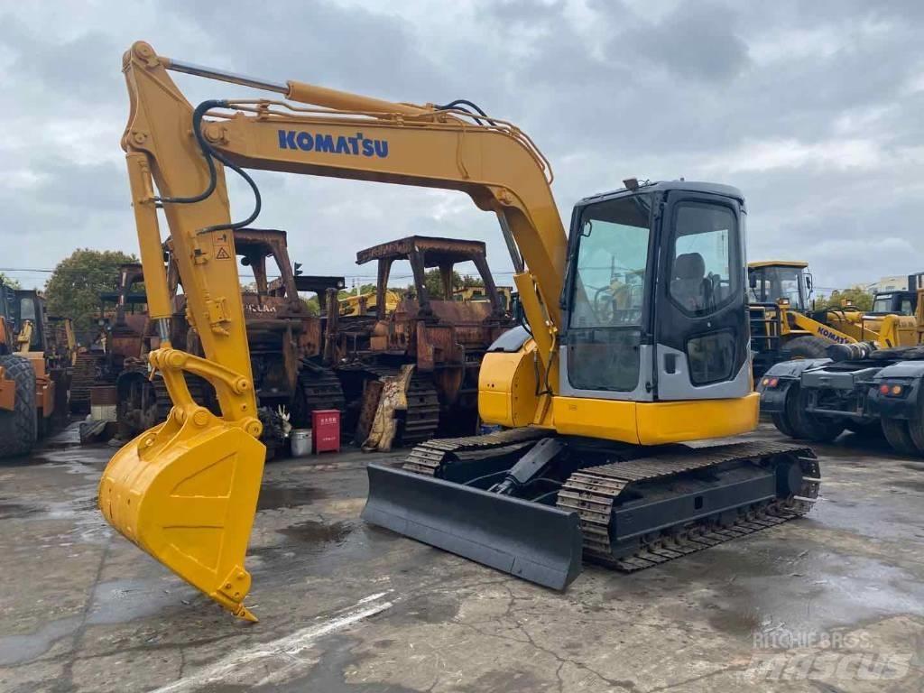 Komatsu pc78us حفارات وسط 7 طن - 12 طن