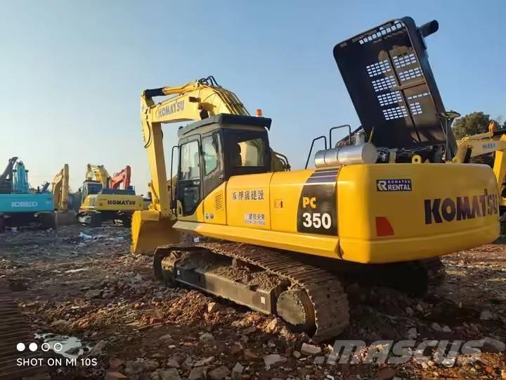 Komatsu PC 350 حفارات زحافة
