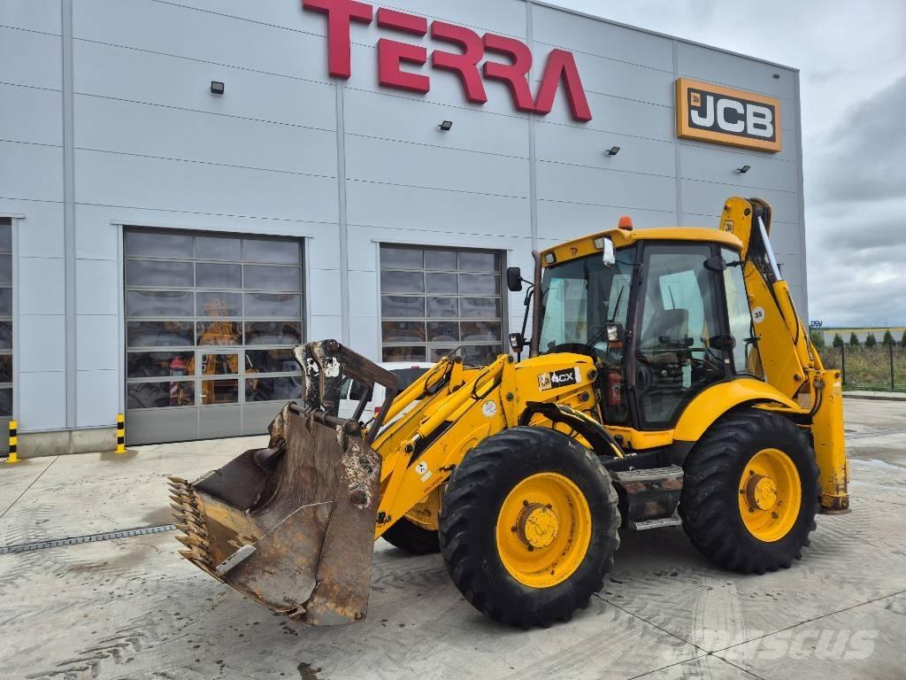 JCB 4CX لوادر ذات جرافات عكسية
