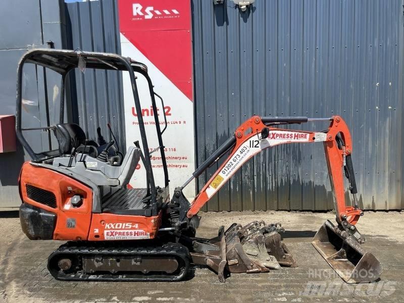 Kubota KX 015-4 حفارات صغيرة أقل من 7 طن (حفارات صغيرة)