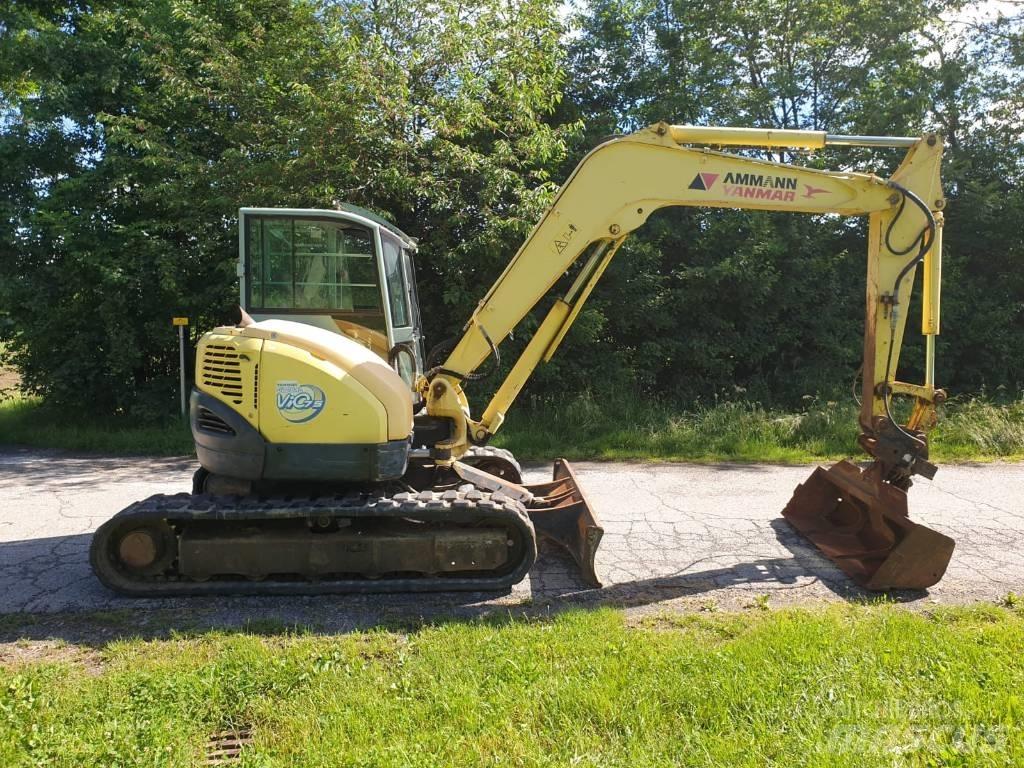 Yanmar Vio 75 A حفارات وسط 7 طن - 12 طن