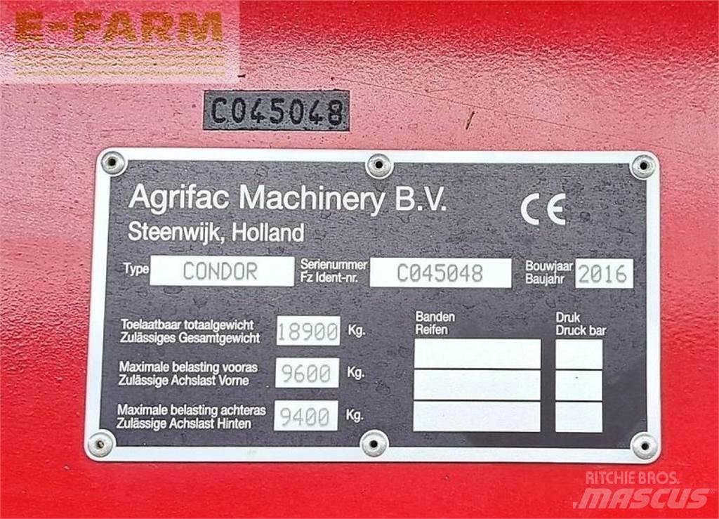 Agrifac condor iv الرشاشات