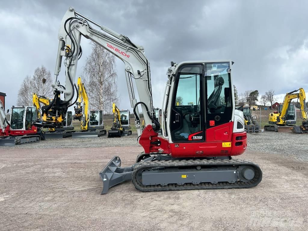 Takeuchi TB260 حفارات صغيرة أقل من 7 طن (حفارات صغيرة)