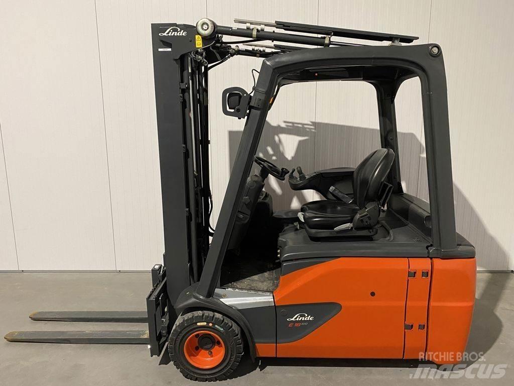Linde E18L-02 شاحنات ذات رافعات شوكية تعمل بالكهرباء