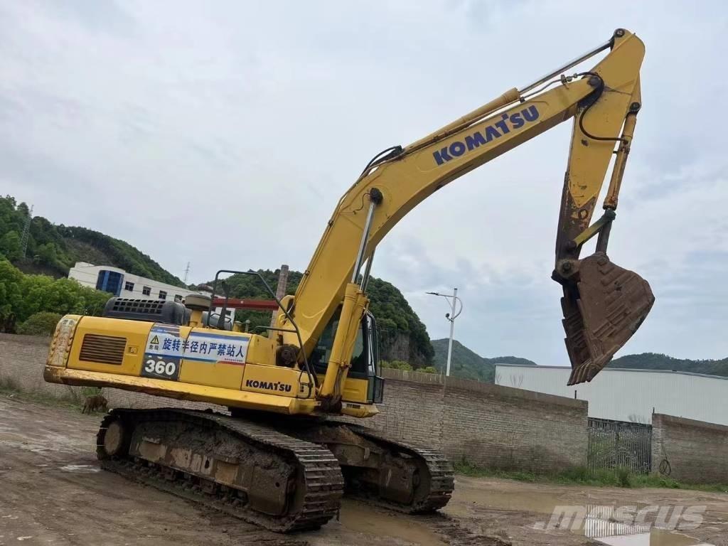 Komatsu PC 360 حفارات زحافة