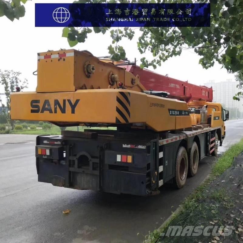 Sany STC 250 رافعات صالحة لكل أنواع الطرق