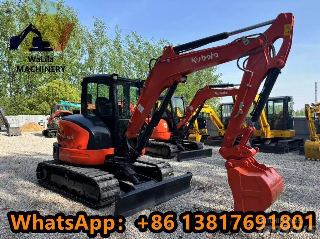 Kubota KX 163-5 حفارات صغيرة أقل من 7 طن (حفارات صغيرة)