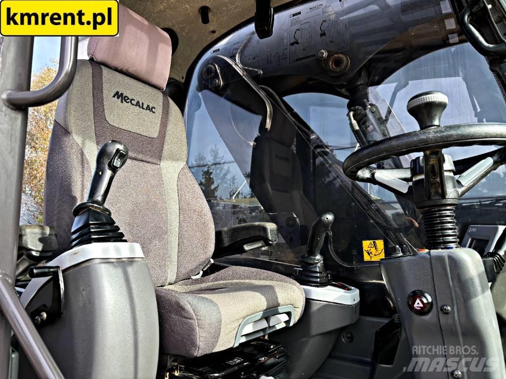 Mecalac 12 M TX لوادر ذات جرافات عكسية