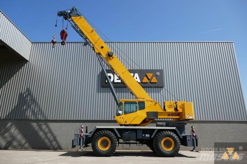 Grove RT650E رافعات الطرق الوعرة