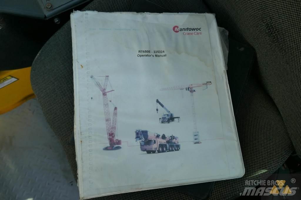 Grove RT650E رافعات الطرق الوعرة