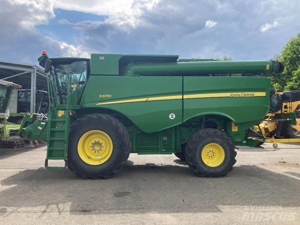 John Deere S 670 i حصادات