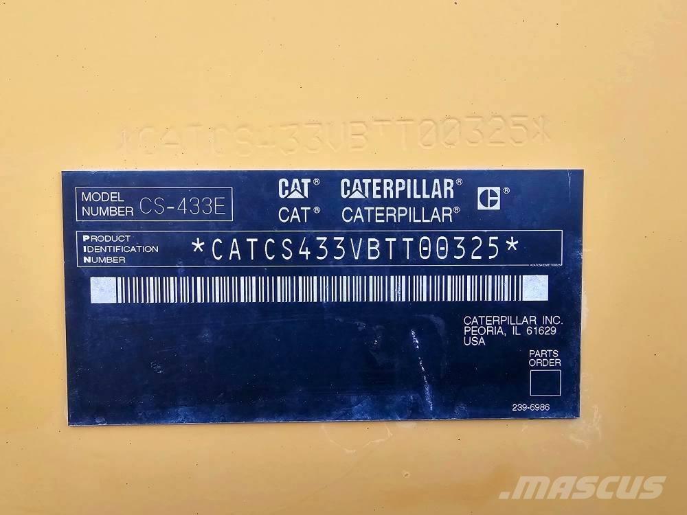 CAT CS 433 E مداحل ثنائية الاسطوانة
