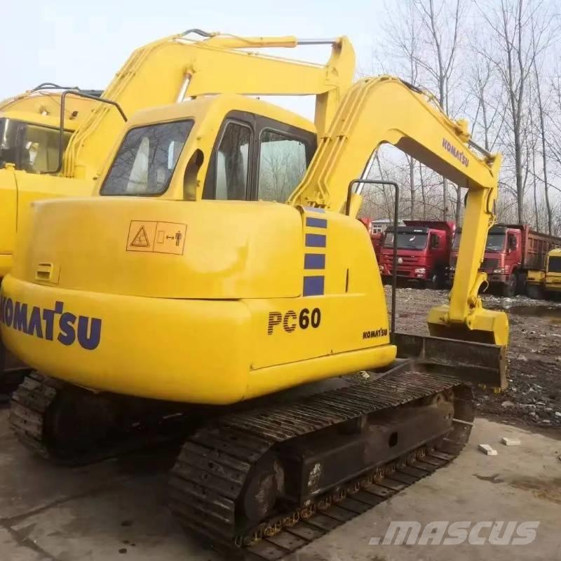 Komatsu PC 60 حفارات زحافة