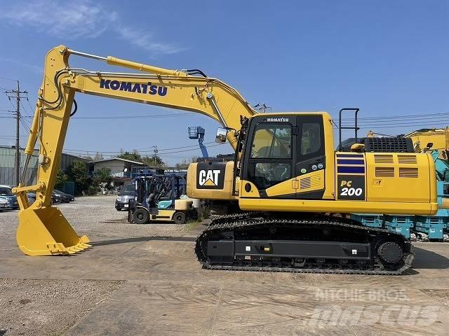 Komatsu PC 200 L حفارات زحافة
