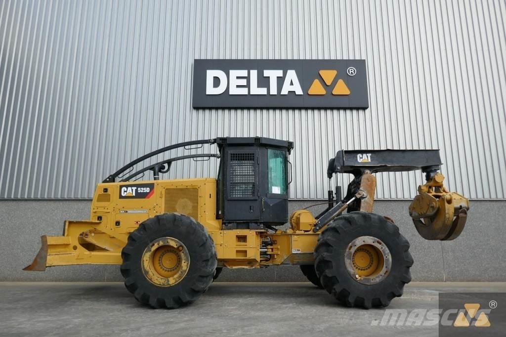 CAT 525D ساحبات الأشجار