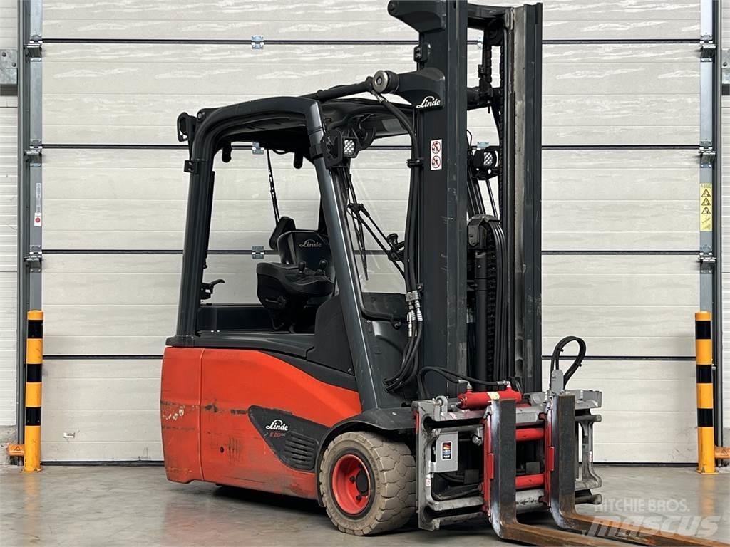 Linde E20L-02 شاحنات ذات رافعات شوكية تعمل بالكهرباء